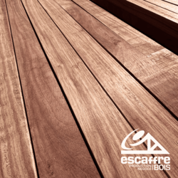 Lambourde rabotée 4.25 ml x 4.2 x 6.5 cm - Padouk - classe 4 naturel